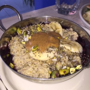 Gluten-free oatmeal from Bluestone Lane